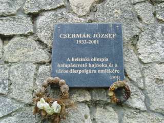 Tapolca, Városi Panteonfal. Csermák József.jpg Tapolca, Városi Panteonfal. Csermák József.jpg