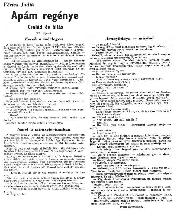 Zalai Hírlap 1971.03.14. 062sz 08old - Apám regénye 11.jpg Zalai Hírlap 1971.03.14. 062sz 08old - Apám regénye 11.jpg