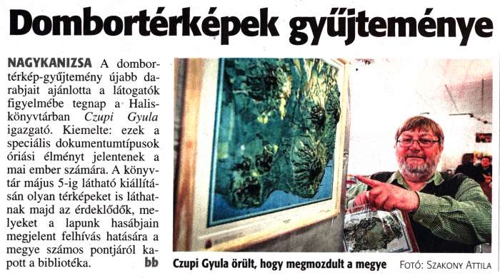 Zalai Hírlap 2017 04 25 095sz 02old - Dombortérképek gyűjteménye.jpg Zalai Hírlap 2017 04 25 095sz 02old - Dombortérképek gyűjteménye.jpg